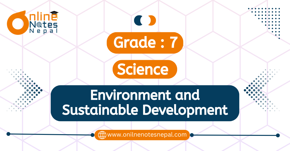 Environment and  Sustainable Development